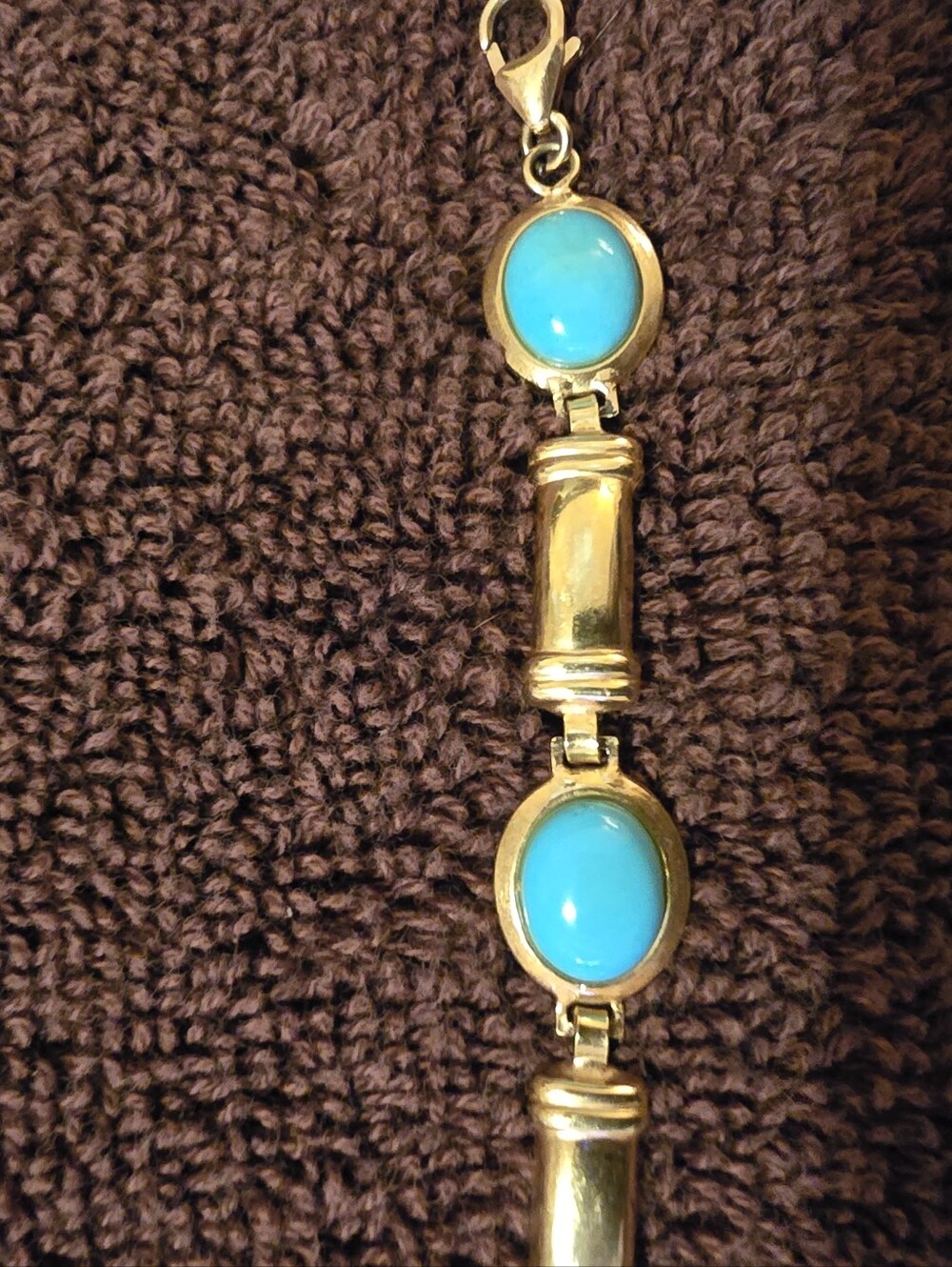 18K Gold Link Bracelet From Italy. 750 Stamp - Picture 5 of 9